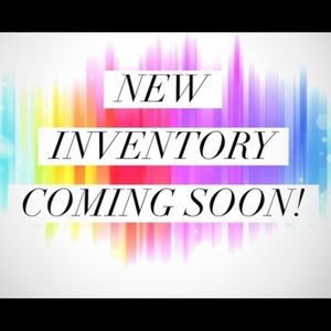 NEW ITEMS COMING SOON